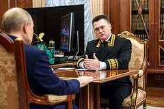 Путин провел встречу с председателем Верховного суда России