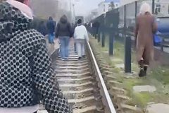 В Киеве произошел транспортный коллапс