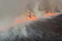 В Новой Зеландии загорелся парк из «Властелина колец»