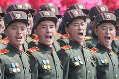 Военные КНДР в России