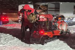 13 россиян пропали на снегоходах на горе в Пермском крае