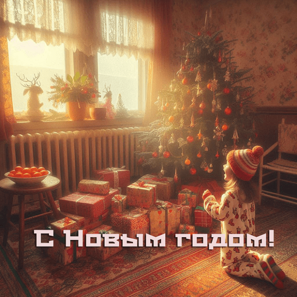 150+ открыток и поздравлений с Новым годом 2026