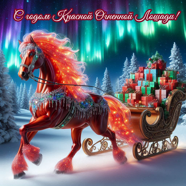 150+ открыток и поздравлений с Новым годом 2026