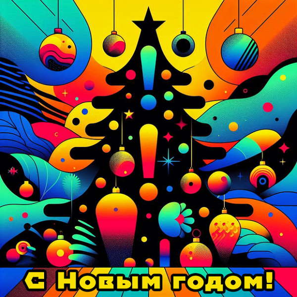 150+ открыток и поздравлений с Новым годом 2026