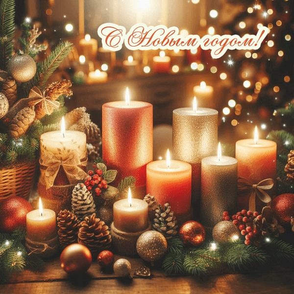 150+ открыток и поздравлений с Новым годом 2026