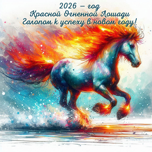 150+ открыток и поздравлений с Новым годом 2026