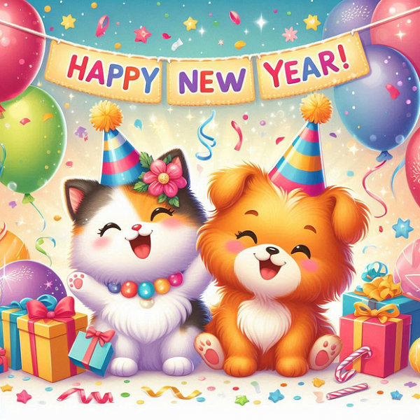 150+ открыток и поздравлений с Новым годом 2026