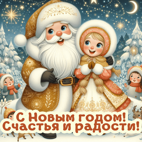 150+ открыток и поздравлений с Новым годом 2026