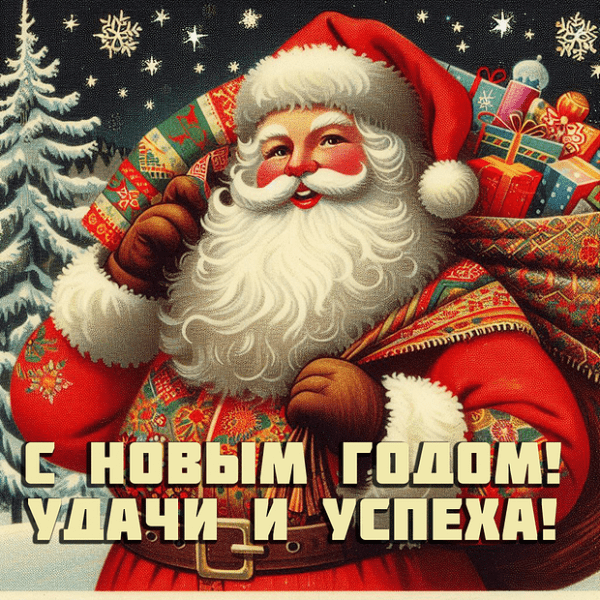 150+ открыток и поздравлений с Новым годом 2026