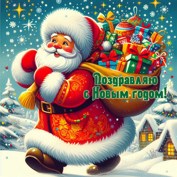 150+ открыток и поздравлений с Новым годом 2026