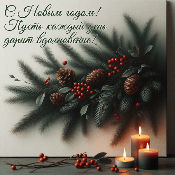 150+ открыток и поздравлений с Новым годом 2026