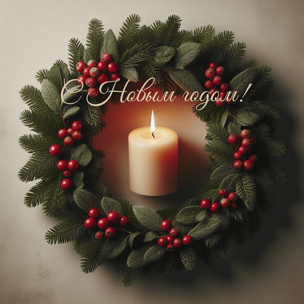150+ открыток и поздравлений с Новым годом 2026