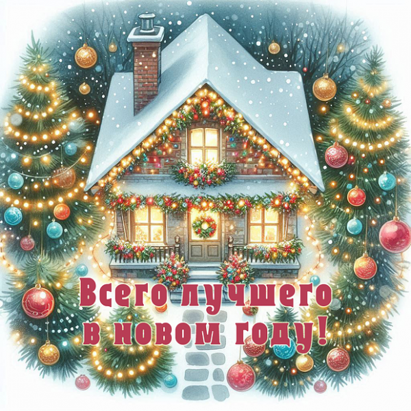 150+ открыток и поздравлений с Новым годом 2026