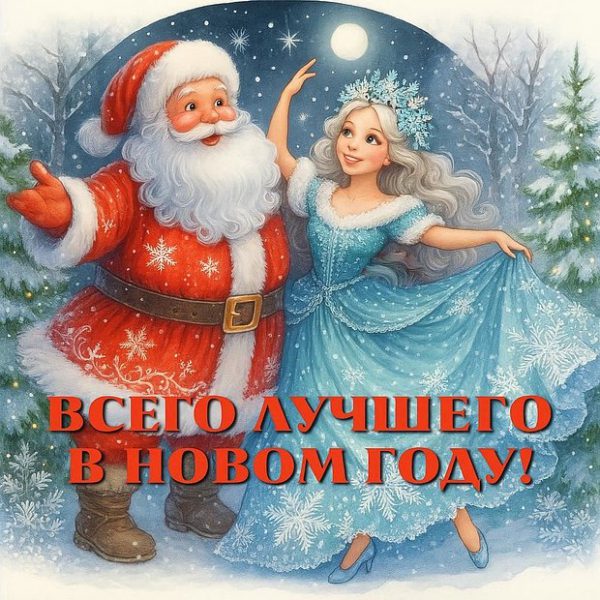 150+ открыток и поздравлений с Новым годом 2026