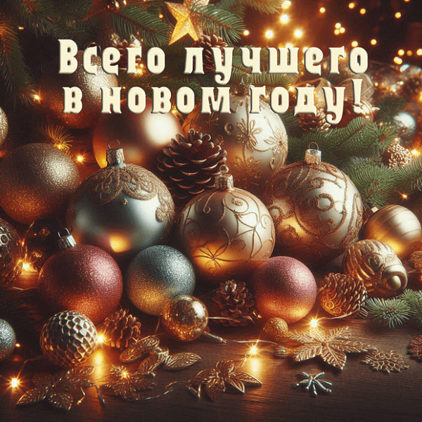 150+ открыток и поздравлений с Новым годом 2026