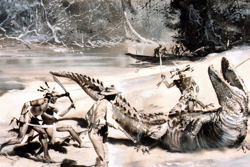 Крокодил-людоед с Борнео