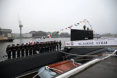 На новом носителе «Калибров» подняли Андреевский флаг