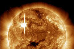 На Солнце зафиксировали мощную вспышку