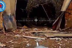 Российские бойцы показали на видео уничтожение «подарка» в ангаре ВСУ