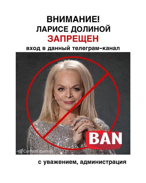 За что отменяют Ларису Долину