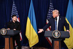 Зеленский оговорился во время пресс-конференции с Трампом