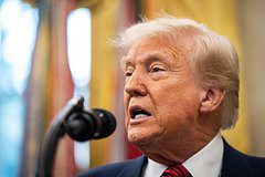 Трамп проигнорировал вопрос о размещении американских войск на Украине